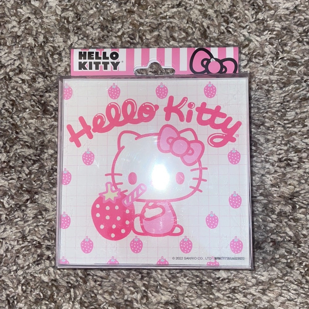 Hello Kitty Glass Coasters - Picture 2 of 3